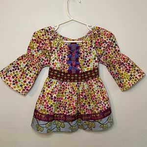 Matilda Jane Character Counts Esmeralda Peasant Top - Size 18 m